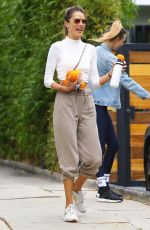 ALESSANDRA AMBROSIO Out and About in Beverly Hills 04/22/2021