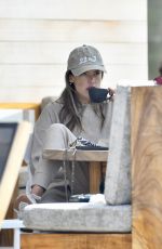 ALESSANDRA AMBROSIO Out for Lunch in Malibu 04/20/2021