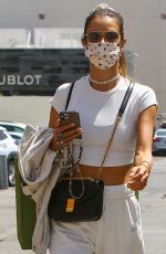 ALESSANDRA AMBROSIO Out in West Hollywood 04/06/2021