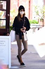 ALESSANDRA AMBROSIO Shopping at Brentwood Country Mart 04/15/2021