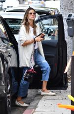 ALESSANDRA AMBROSIOand Richard Lee Heading to Lunch in Brentwood 04/21/2021