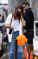 ALESSANDRA AMBROSIOand Richard Lee Heading to Lunch in Brentwood 04/21/2021
