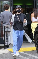 ALEXANDRA DADDARIO Out for Coffee in Los Angeles 04/12/2021