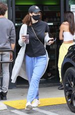 ALEXANDRA DADDARIO Out for Coffee in Los Angeles 04/12/2021