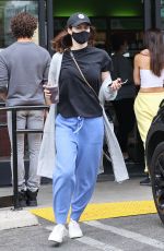 ALEXANDRA DADDARIO Out for Coffee in Los Angeles 04/12/2021