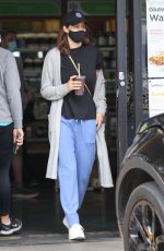 ALEXANDRA DADDARIO Out for Coffee in Los Angeles 04/12/2021