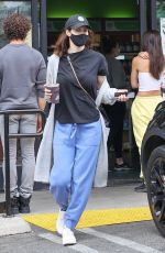 ALEXANDRA DADDARIO Out for Coffee in Los Angeles 04/12/2021