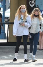 ALEXIS REN and MADDIE and MACKENZIE ZIEGLER Out in Los Angeles 04/23/1021