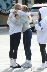 ALEXIS REN and MADDIE and MACKENZIE ZIEGLER Out in Los Angeles 04/23/1021