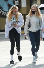 ALEXIS REN and MADDIE and MACKENZIE ZIEGLER Out in Los Angeles 04/23/1021