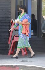 ALIA SHAWKAT Out and About in Los Feliz 04/17/2021