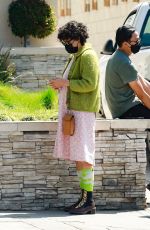 ALIA SHAWKAT Out for Coffee in Los Angeles 04/03/2021