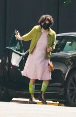 ALIA SHAWKAT Out for Coffee in Los Angeles 04/03/2021