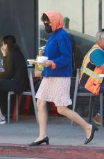 ALIA SHAWKAT Out for Coffee in Los Feliz 04/02/2021