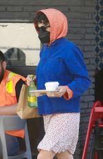 ALIA SHAWKAT Out for Coffee in Los Feliz 04/02/2021