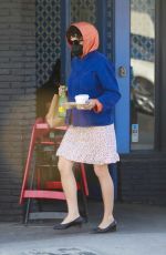 ALIA SHAWKAT Out for Coffee in Los Feliz 04/02/2021