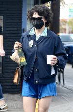 ALIA SHAWKAT Out for Coffee in Los Feliz 04/15/2021