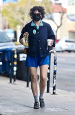 ALIA SHAWKAT Out for Coffee in Los Feliz 04/15/2021