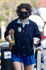 ALIA SHAWKAT Out for Coffee in Los Feliz 04/15/2021