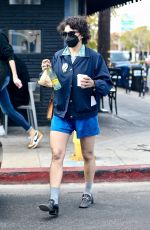 ALIA SHAWKAT Out for Coffee in Los Feliz 04/15/2021