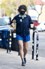 ALIA SHAWKAT Out for Coffee in Los Feliz 04/15/2021