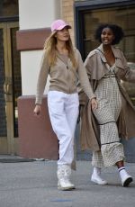 ALINA BAIKOVA and UBAH HASSAN Out in New York 04/20/2021
