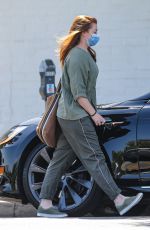 ALYSON HANNIGAN Leaves a Salon in Beverly Hills 04/15/2021