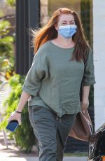 ALYSON HANNIGAN Leaves a Salon in Beverly Hills 04/15/2021