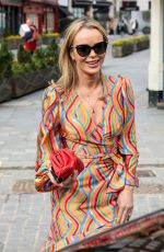 AMANDA HOLDEN Leaves Global Radio Studios in London 04/01/2021