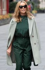 AMANDA HOLDEN Leaves Global Studios in London 04/29/2021