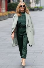 AMANDA HOLDEN Leaves Global Studios in London 04/29/2021