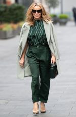 AMANDA HOLDEN Leaves Global Studios in London 04/29/2021