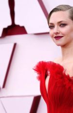 AMANDA SEYFRIED at 93rd Annual Academy Awards in Los Angeles 04/25/2021