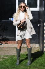 AMBER TURNER on the Set of The Only Way is Essex 04/06/2021