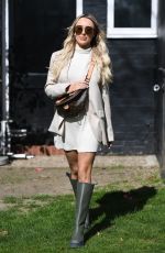 AMBER TURNER on the Set of The Only Way is Essex 04/06/2021