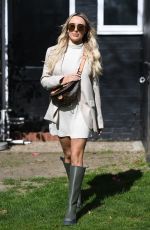 AMBER TURNER on the Set of The Only Way is Essex 04/06/2021