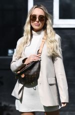 AMBER TURNER on the Set of The Only Way is Essex 04/06/2021