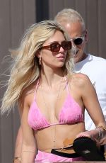 AMELIA and DELILAH HAMLIN at a Beach in Miami 04/04/2021