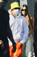 AMELIA HAMLIN and Scott Disick at Meche Salon in Beverly Hills 04/20/2021