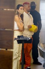AMELIA HAMLIN and Scott Disick at Meche Salon in Beverly Hills 04/20/2021
