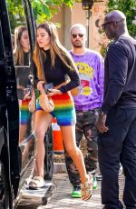 AMELIA HAMLIN and Scott Disick Out Shopping in Malibu 04/14/2021