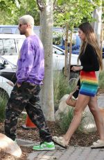AMELIA HAMLIN and Scott Disick Out Shopping in Malibu 04/14/2021