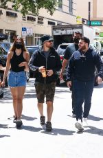 AMELIA HAMLIN and Scott Disick Out Shopping in Miami 04/08/2021