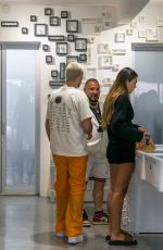 AMELIA HAMLIN at Chrome Hearts Store in Miami Design District 04/07/2021