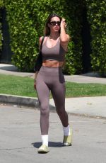 AMELIA HAMLIN Leaves Pilates Class in West Hollywood 04/12/2021