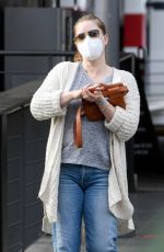 AMY ADAMS Shopping at Target in Los Angeles 04/11/2021