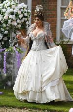 AMY CHILDS on the Set of The Only Way is Essex 04/20/2021