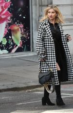 AMY HART Out for Lunch in London 04/25/2021