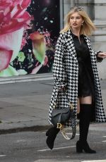 AMY HART Out for Lunch in London 04/25/2021