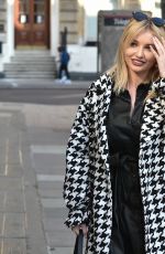 AMY HART Out for Lunch in London 04/25/2021